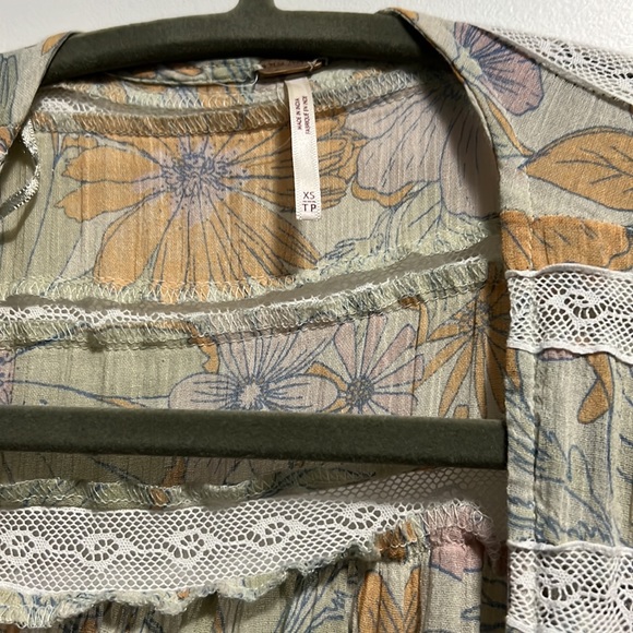 Free People Field Of Dreams Floral Maxi Top Dress - Picture 5 of 6